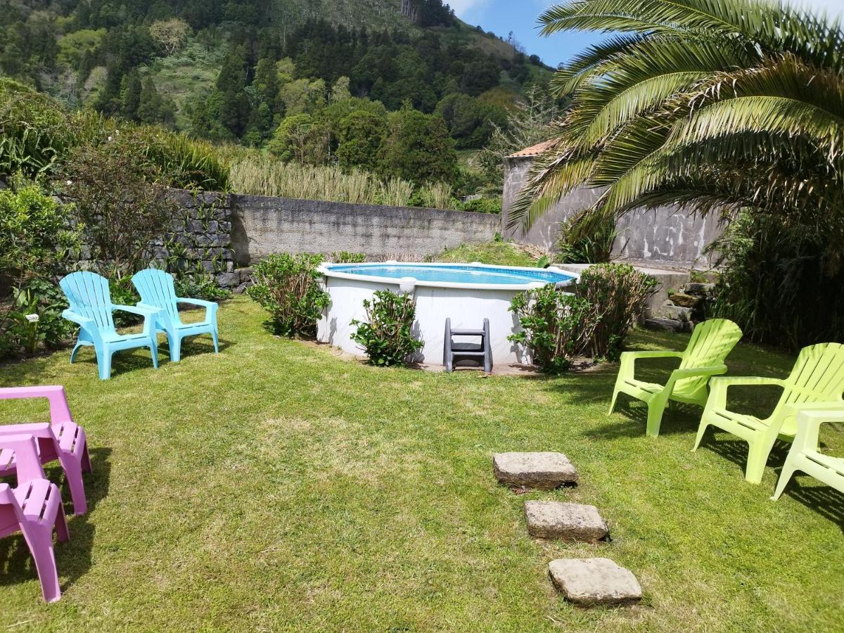 Casa Dos Platanos-Family Home Sete Cidades Extérieur photo